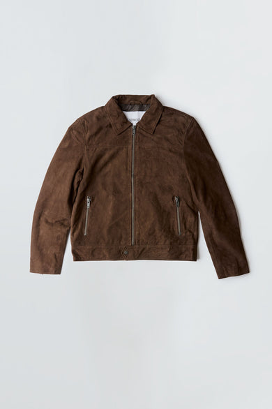 Sharpe Brown Suede Jacket