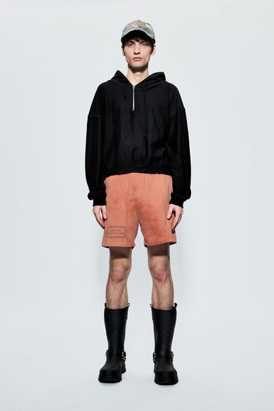 Trust Terracotta Cotton Shorts