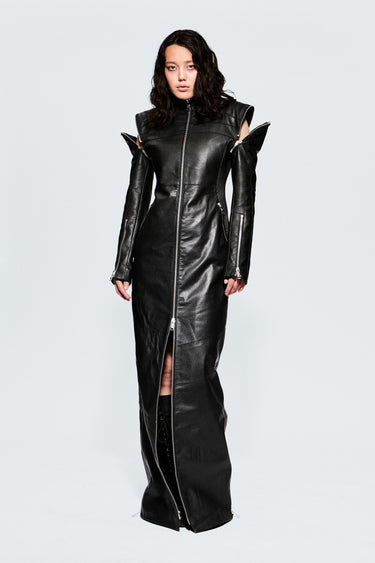 Drama Leather Dress