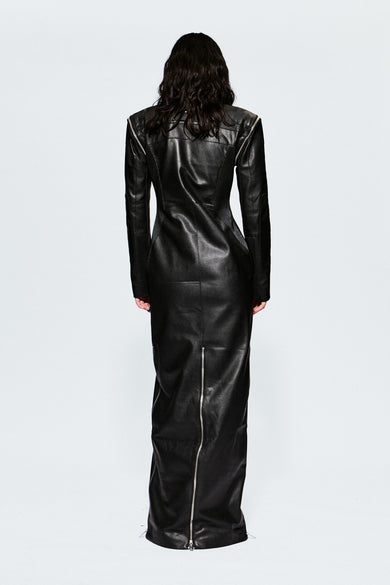 Drama Leather Dress