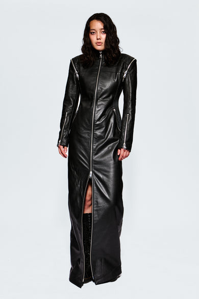 Drama Leather Dress