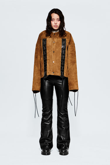 Romy Oversized Suede Jacket