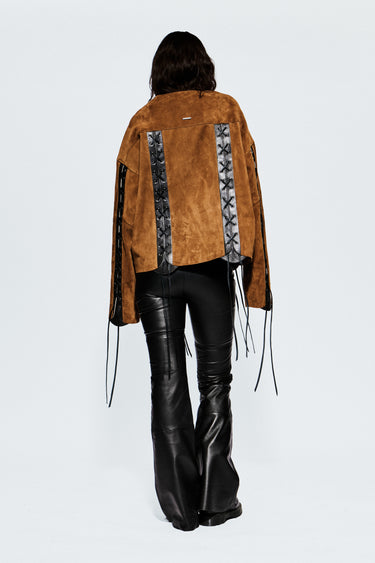 Romy Oversized Suede Jacket