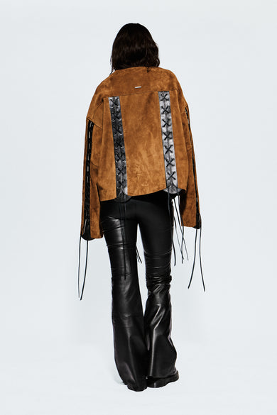 Romy Oversized Suede Jacket