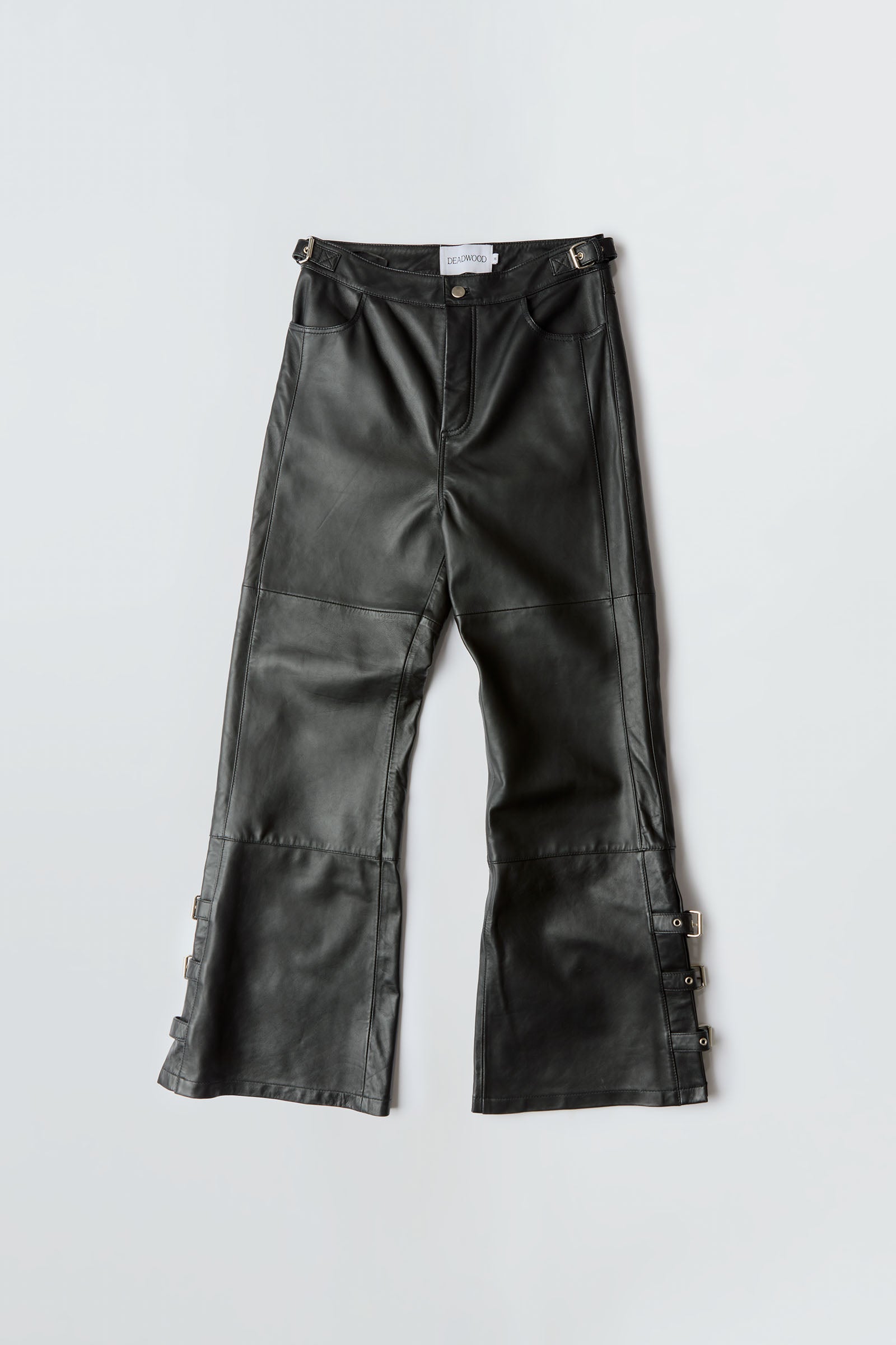 【ESC STUDIO】24FW★ rockstern leather bootcut pants SLP1083_006.jpg?v=1738259078