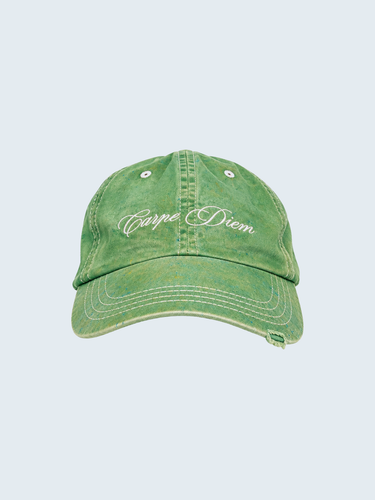 Carpe Diem Green Dad Cap