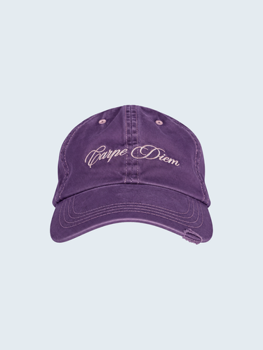 Carpe Diem Purple Dad Cap