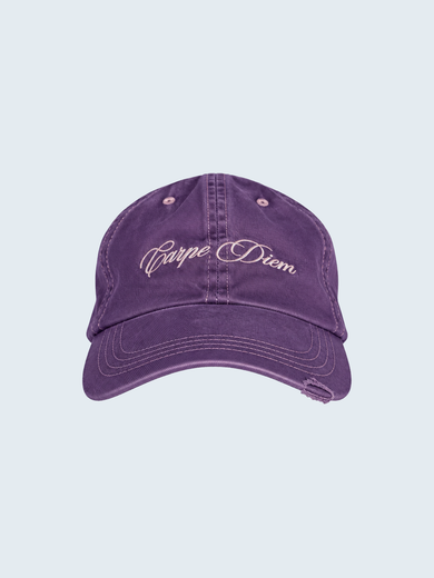 Carpe Diem Purple Dad Cap