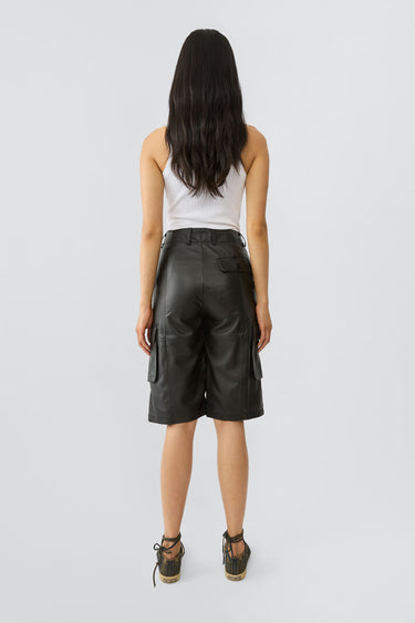 Carter Leather Shorts