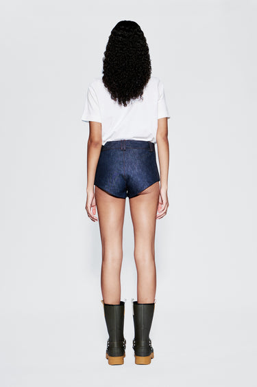 Hilda Shorts – Raw Indigo Denim