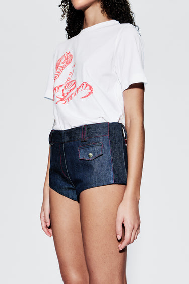 Hilda Shorts – Raw Indigo Denim