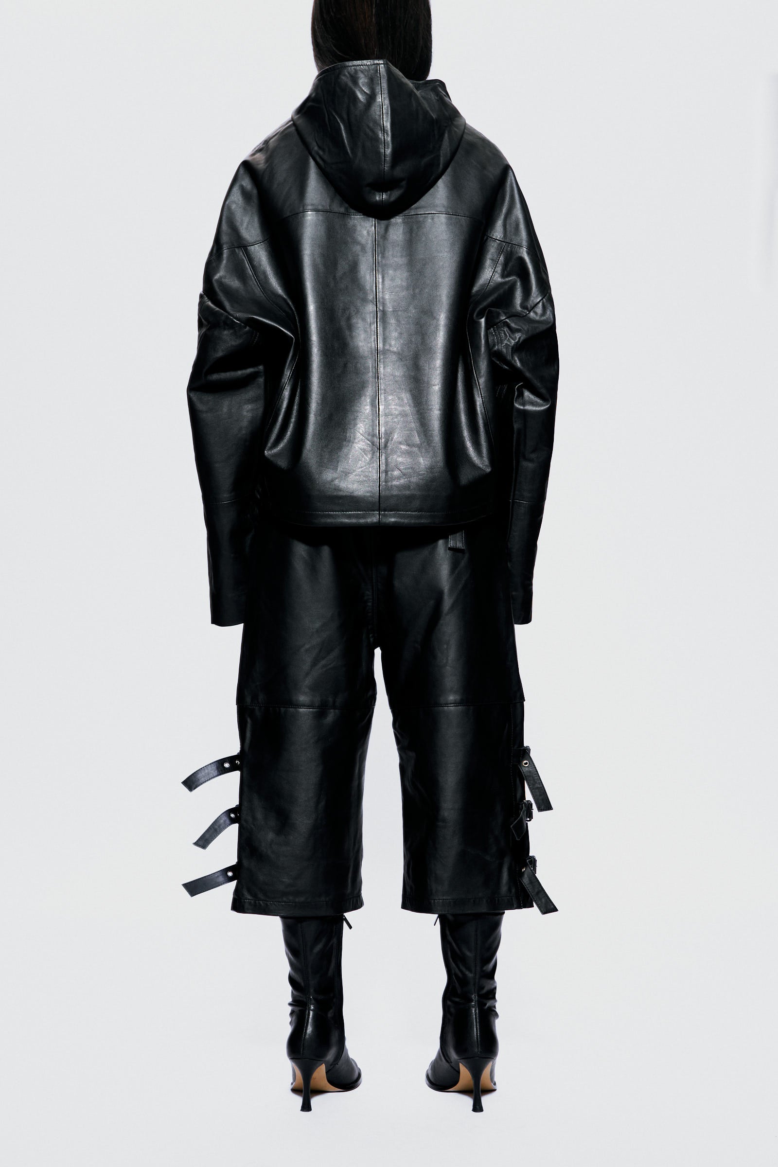 Black Leather Hoodie | Shop now - Deadwood – Deadwood Studios