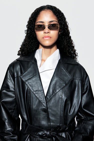 Macrelaps Rectangle Grey Sunglasses