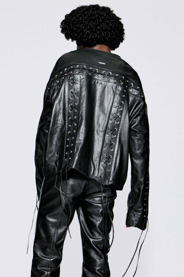 Romy Oversized Leather Jacket