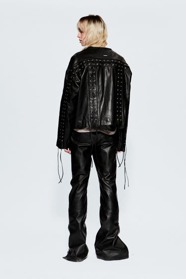 Romy Oversized Leather Jacket