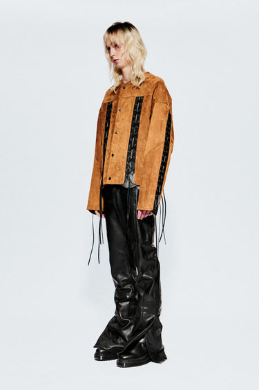 Romy Oversized Suede Jacket