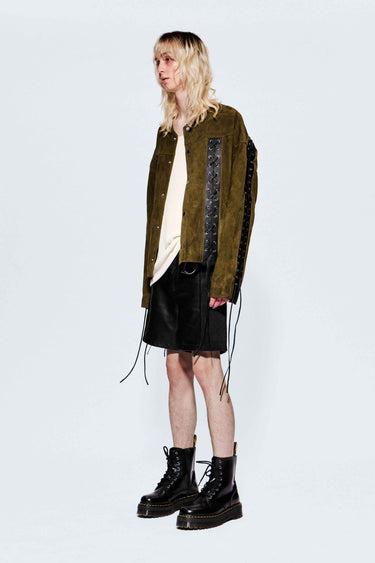 Romy Oversized Suede Jacket