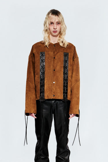Romy Oversized Suede Jacket