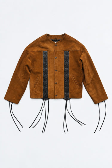 Romy Oversized Suede Jacket