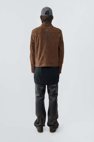 Sharpe Brown Suede Jacket