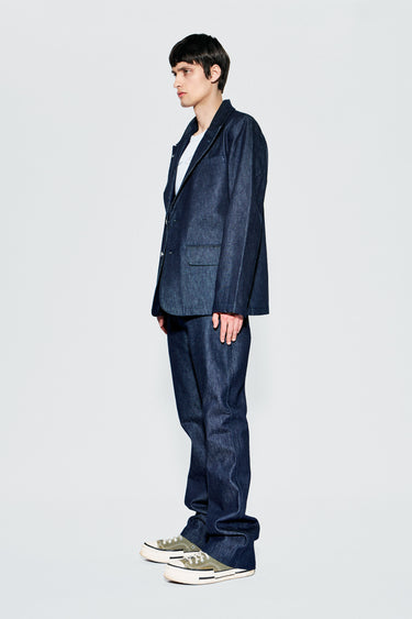 Stanley Blazer – Raw Indigo Denim