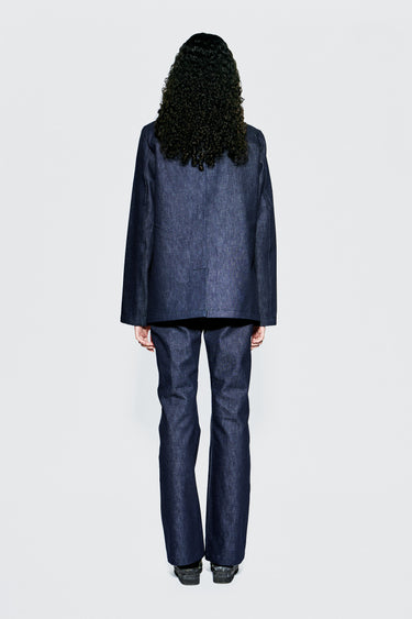 Stanley Blazer – Raw Indigo Denim
