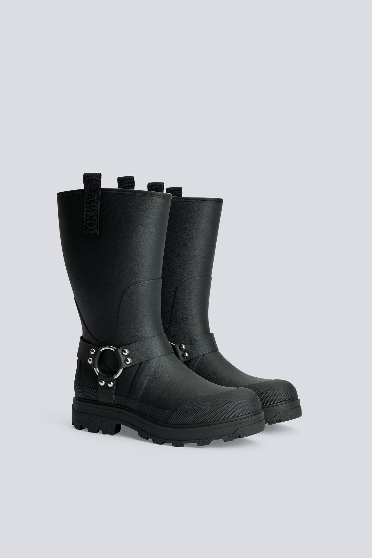 Deadwood x Tretorn Black Rubber Boot | FSC-Certified  display picture 1