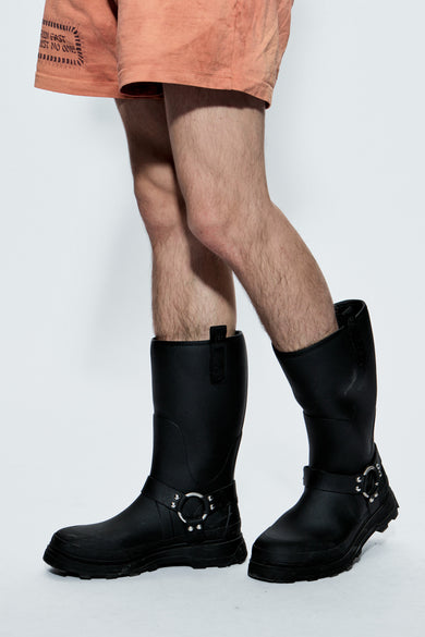 Deadwood x Tretorn Black Rubber Boot