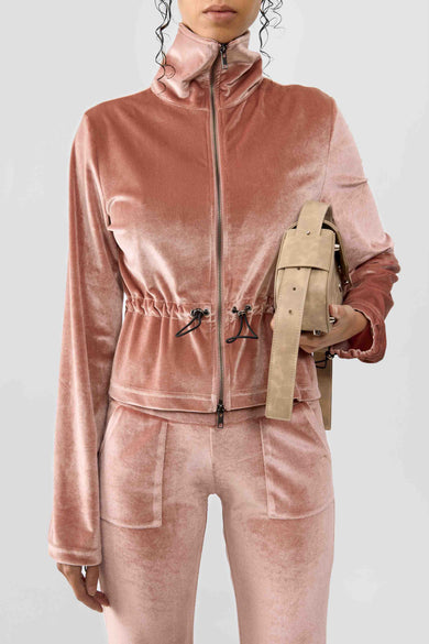 Vivianne Jacket Velvet Pink